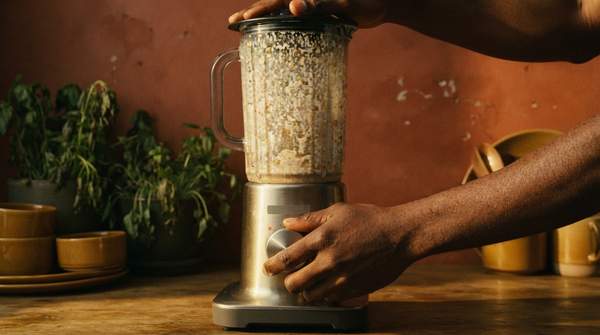 Editorial illustration for Blender, Food Processor, or All-in-One Maker? Picking the Right Tool for Homemade Pet Food