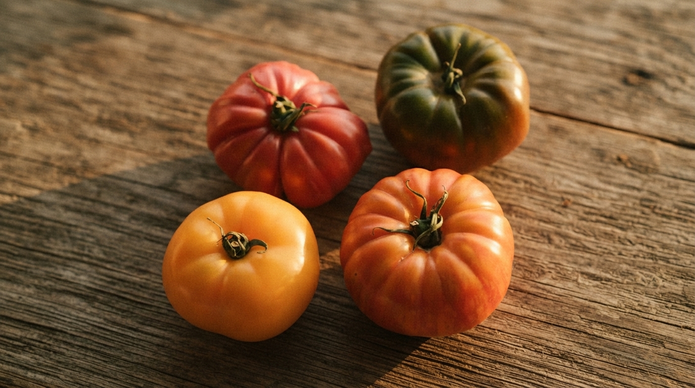Editorial illustration for Choosing the Best Heirloom Tomato: A Guide to Flavor and Use
