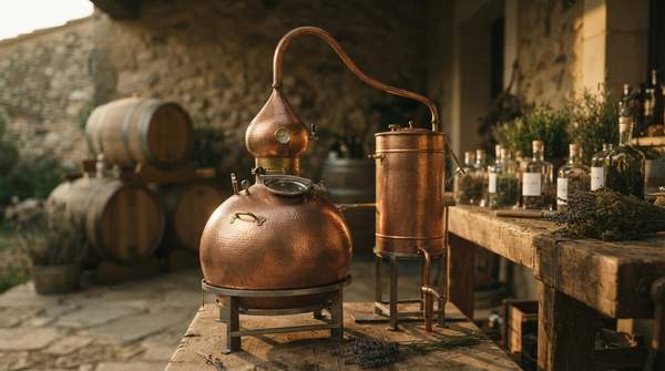 Editorial illustration for Crafting Spirits: How Distillation Shapes Unique Flavors